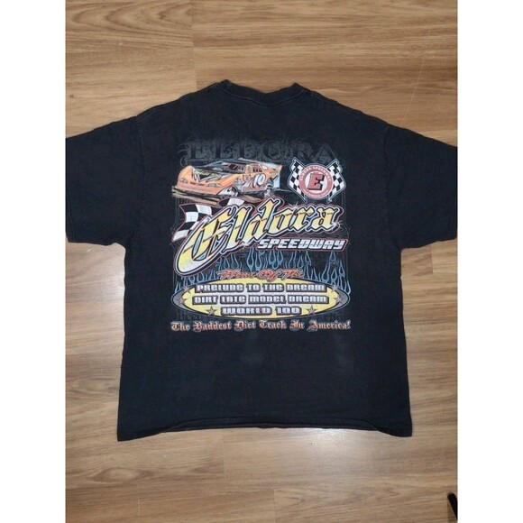 Eldora Speedway T-Shirt Sprint Car Racing Adult XL Eldora - Picture 11 of 11